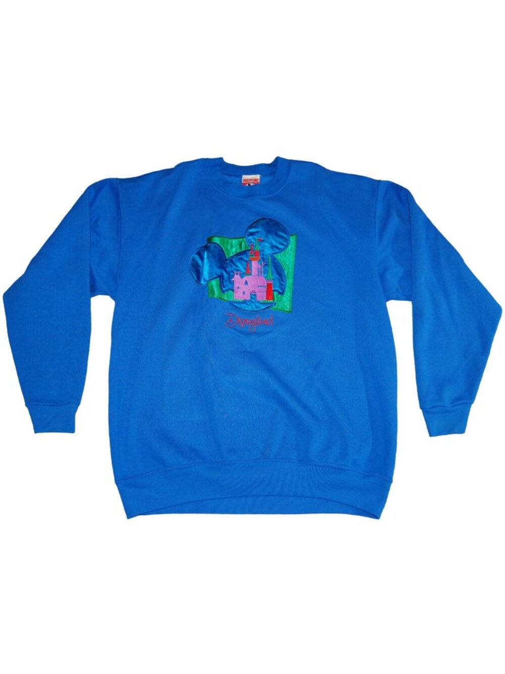 Vintage Mickey Inc Disneyland Crewneck Pullover Sweatshirt L/XL Made in USA